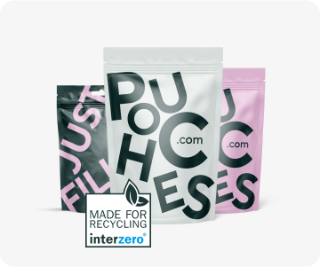 Different pouches Interzero Seal