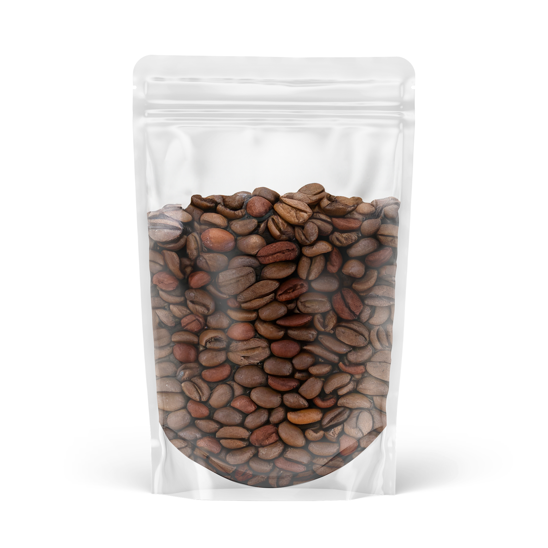 Filled Pouch coffee beans