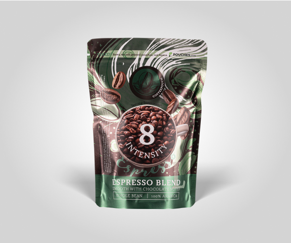 Coffe Bag, Metallic Pouch, Coffee Pouch