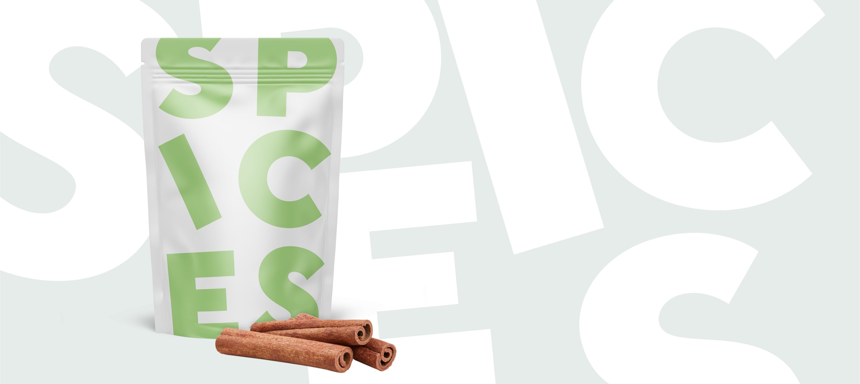 Stand-up Pouch for Spices with Cinnamon sticks