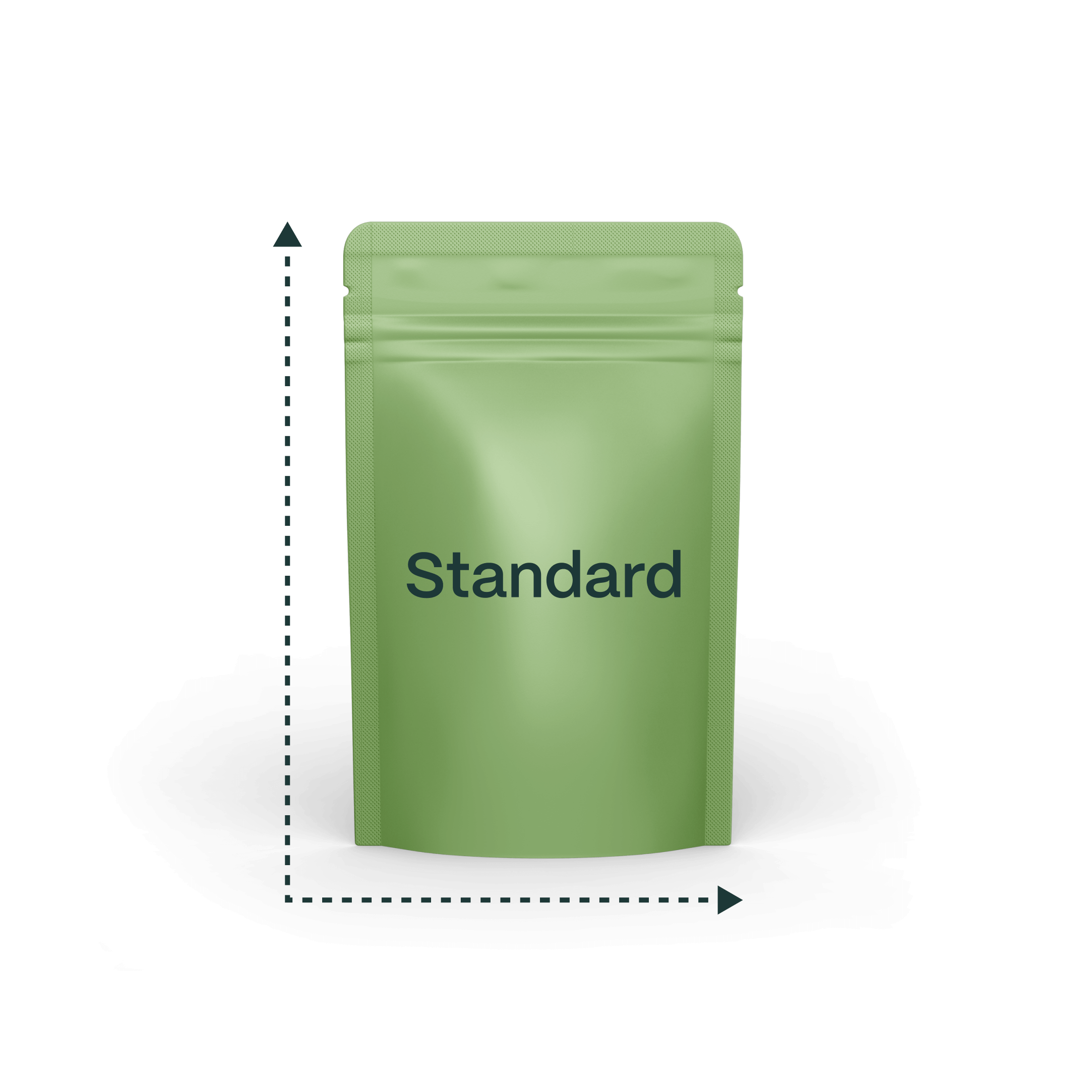 Green Standard Pouch
